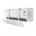 Adjustable Air Conditioner Deflector Wall Mount Universal Wind Screen Qme White 52-87cm