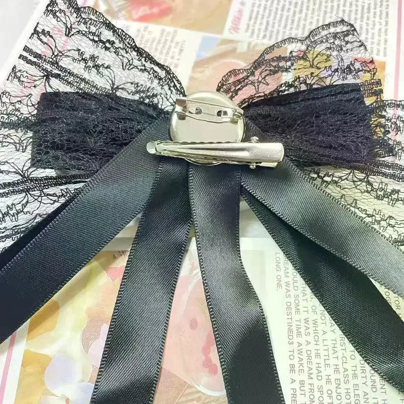 New Cloth Art Bow Tie Rhinestone Crystal Bowknot Brooches Clip For Women Wedding Party Necktie Jewelry Accessories Qme