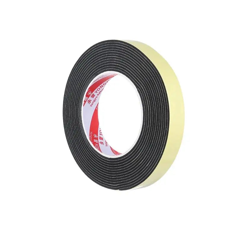 EVA Single Sided Foam Tape Multiple Thickness High Adhesion Shock Absorption Sealing Noise Reduction Home Use DIY Craft Mounting Qme 5mx20mmx2mm K