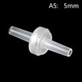 Plastic Check Valve Water Stop Gas Liquid Qme A5