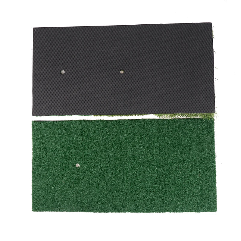 30 Golf Hitting Mat Indoor Outdoor Mini Practice Durable PP Grass Pad Qme