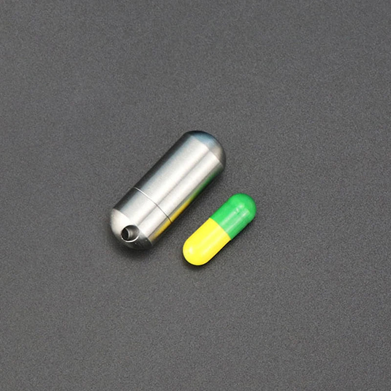 Mini Waterproof Stainless Steel Sealing Bottle Outdoor EDC Survival Qme