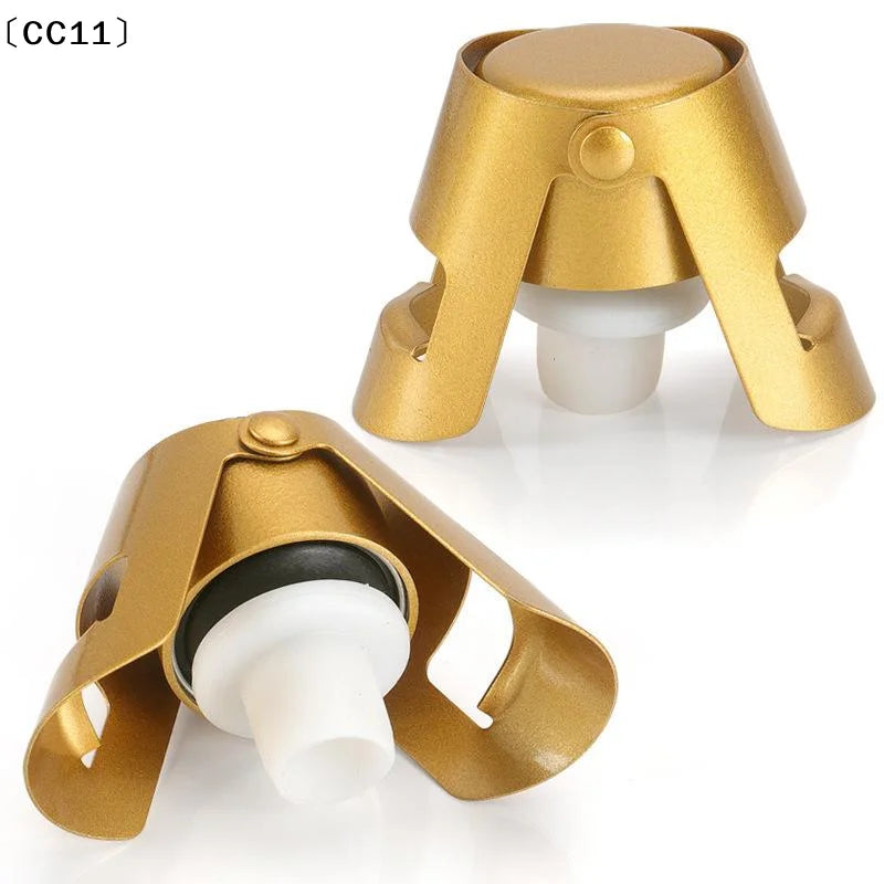 Wine Bottle Stopper Beer Cork Plug Stainless Steel Champagne Qme