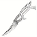 Heavy Duty Kitchen Shears, Stainless Steel Multi-function Scissors for Meat Bone Qme 1pc