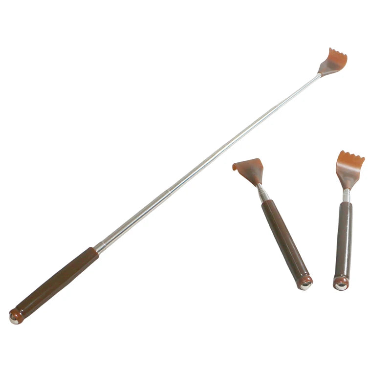 Extendable Magnetic Ball Hackle Back Scratcher Magnet Telescopic Qme