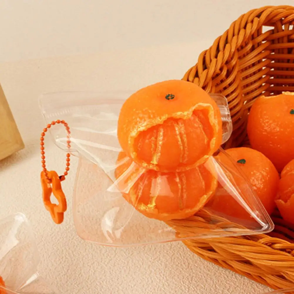Orange Fruit Magic Tool Stress Relief Squishy Toy Squeeze Kids Adult Qme