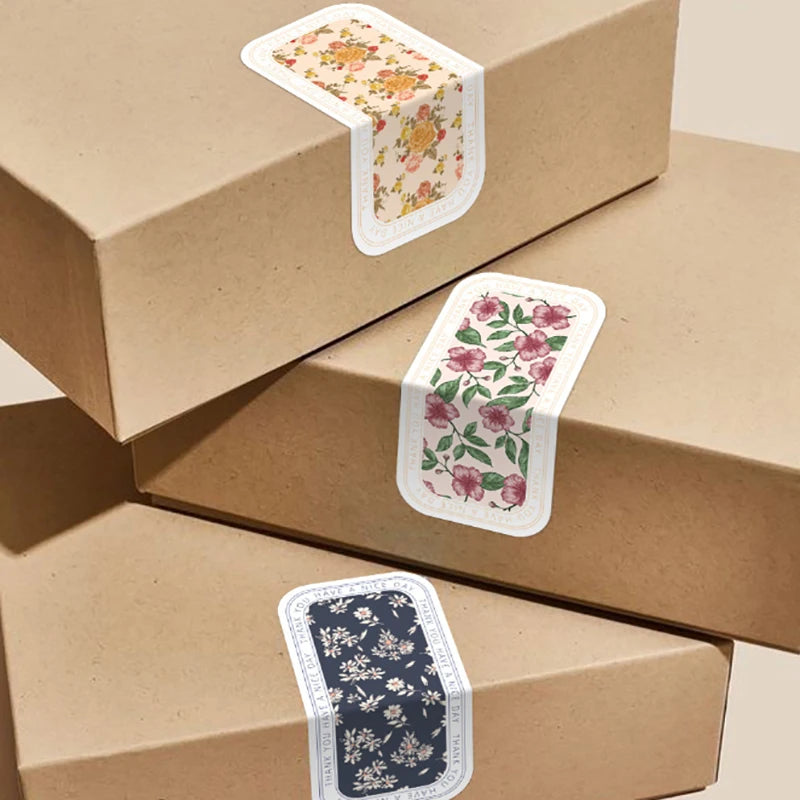 Wrap This Package Happy See You Too Stickers Small Business Box Qme