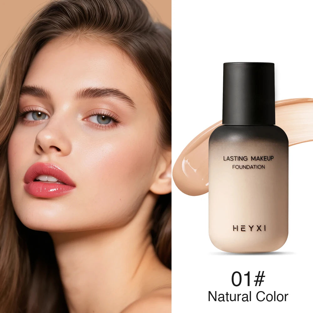 Face Body Foundation Make-up Waterproof Sweat Proof Durable Formula Qme 01 Natural Color