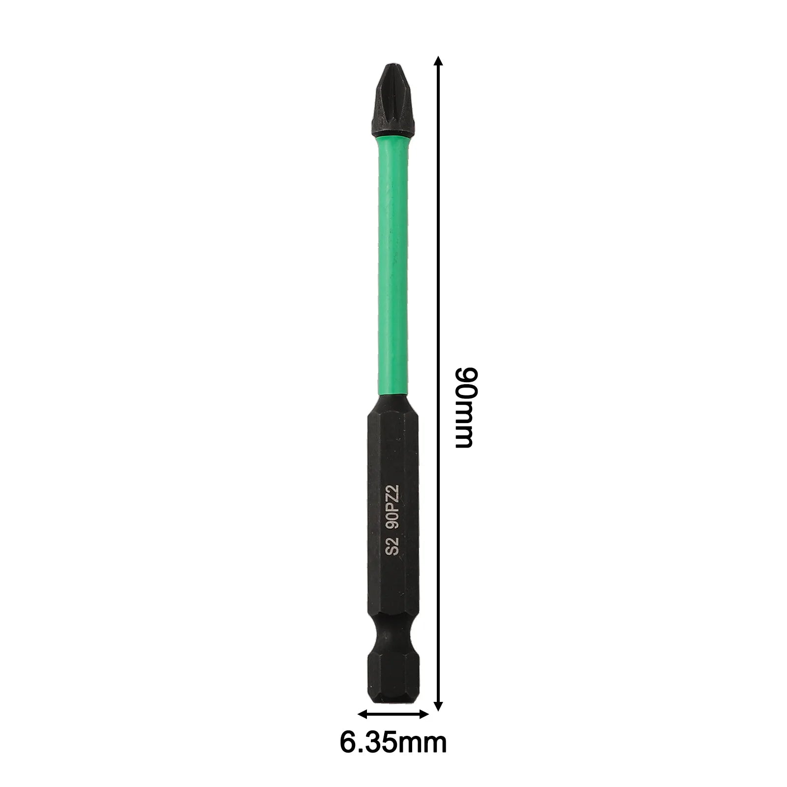 25-150mm For PZ2 Driver Bits Heavy Duty Long For Pozidriv Hex Screwdriver Bit Qme 90mm