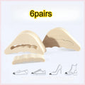 Toe Fillers For Too Big Shoes,Adjustable Shoe Size Reducer Inserts For People,Anti-Slip Pain Relief Pads For High Heels,Loafers Qme Beige Color 6pairs