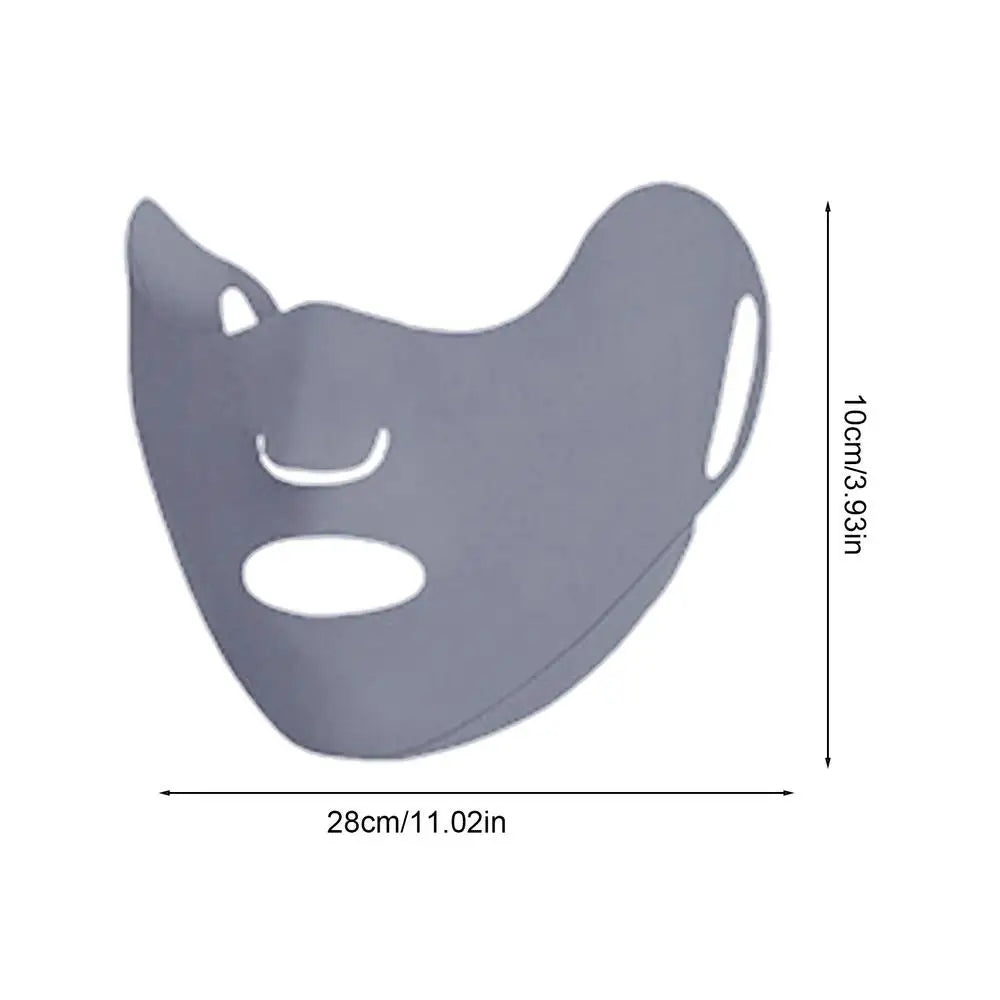 1pc Sun Protection Face Cover Breathable UPF50 Protector With Ear-loop Sun Face Masque For Motorcycle Riding Running Hiking Golf Qme 01