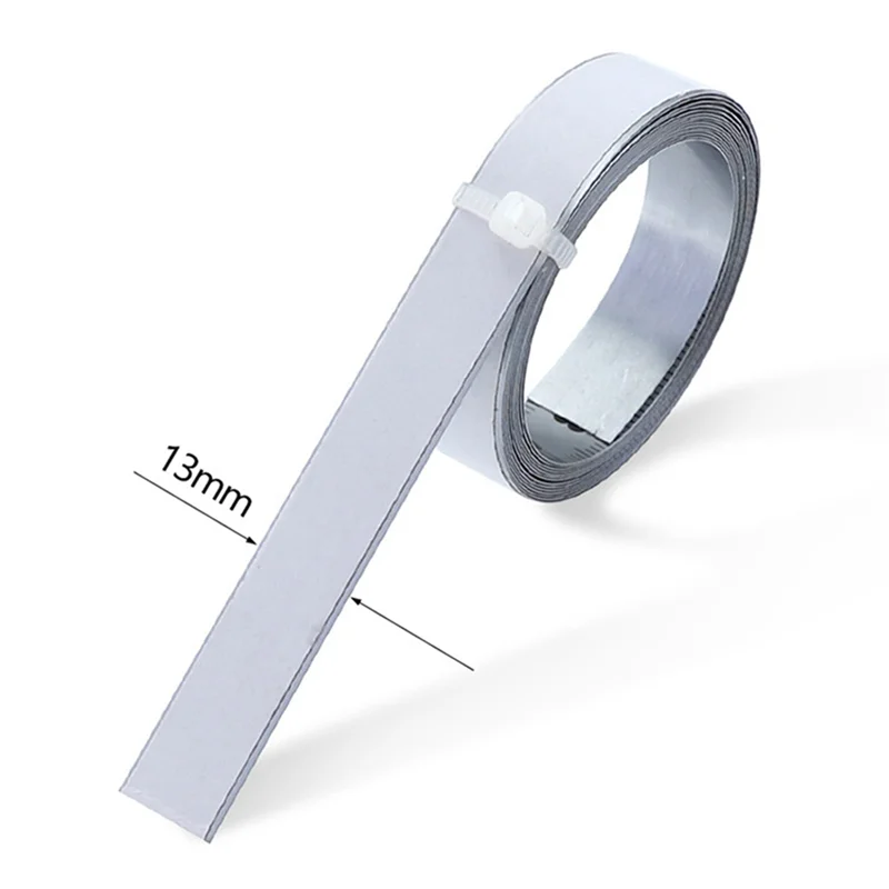 A02F-8PCS Stainless Steel Adhesive Scale Precision Woodworking Guide Rail Self-Adhesive Tape Measure Metal Ruler With Glue Qme