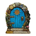 Mini Home Garden Doors Ornaments Elf Fairy Door Miniature House Decor Qme 11