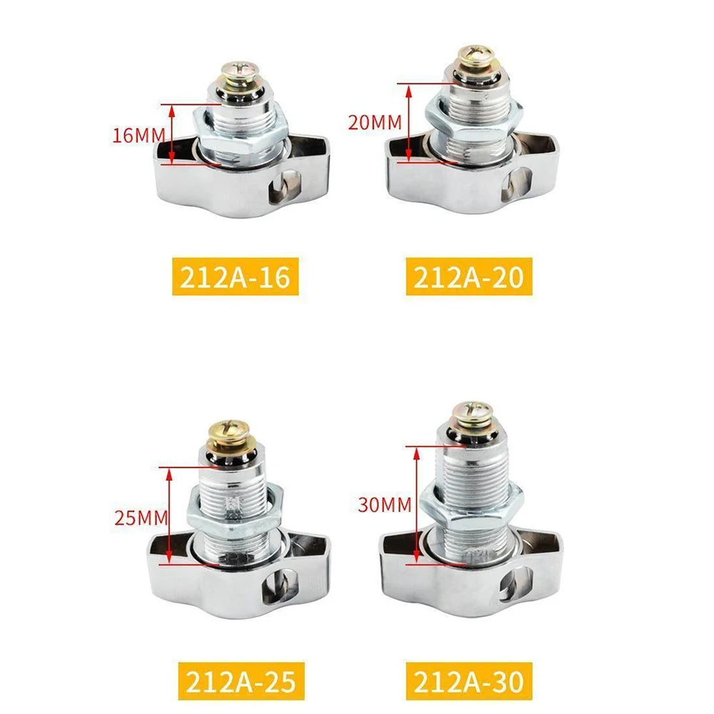 Cabinet Door Padlock Cabinet Cam Lock Keyless Mechanical Door Lock Signage Box Door Padlock 16/20/25/30mm Qme