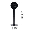 1Pc Tamping Scoop 2 in 1 for Coffee Powder Coffeeware Measuring Tamper Spoon Plastic. Qme Black 1pc