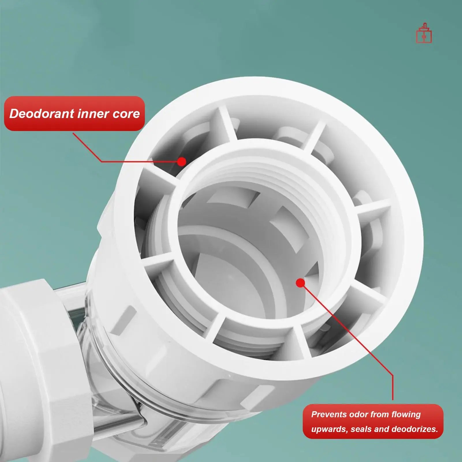 Telescoping Drain Pipe Drain Hose Anti-Odor Bathroom Sink Drain Outlet Seamless Connection Adjustable Wash Basin Sink Drain Hose Qme