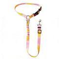 Belt Clip Buckle Tether Large Medium Small Dogs 2-in-1 Dog Car Qme Yellow