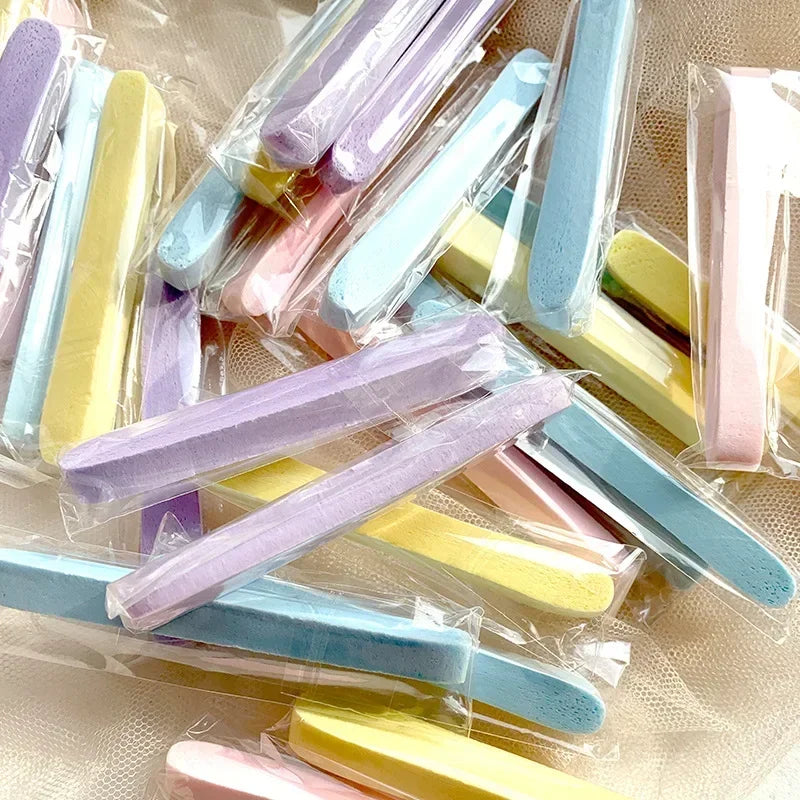 12/50PC Compressed Face Wash Wash Face Sponge Clean Face Disposable Powder Puff Face Cleansing Cotton Pad Cleansing Beauty Strip Qme