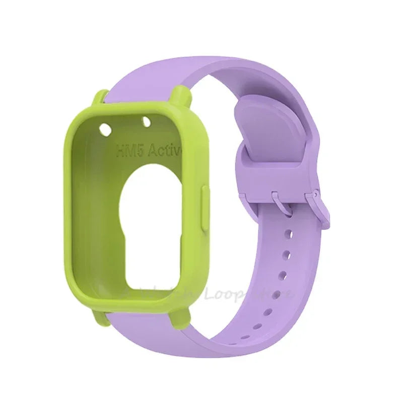 Silicone Case Strap Redmi Watch 5 Lite Active Repacement Bracelet