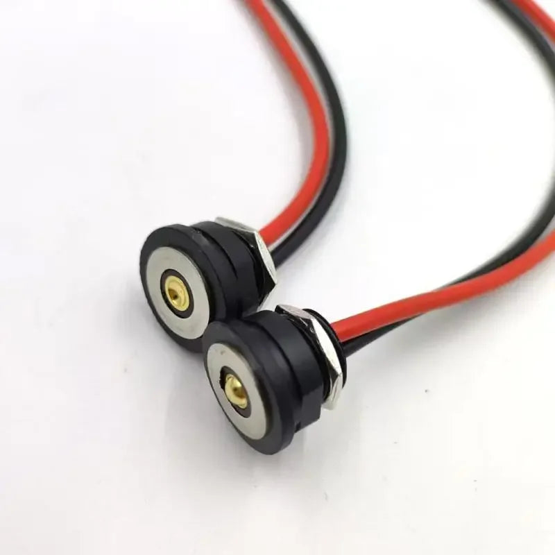 Male/Female Connector Magnetic Data Cable 10A High Current Magnetic Charging Cable Single Core Contact Connector Qme