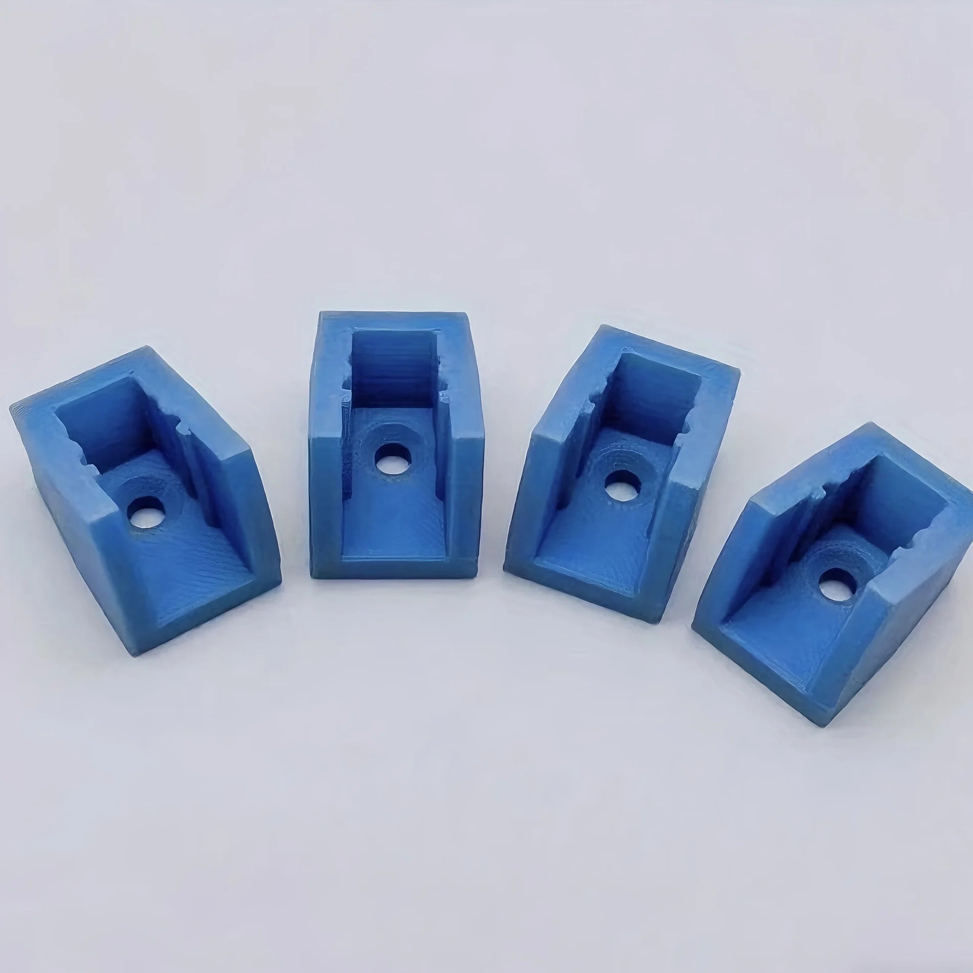 Universal Air Tool Holder & Hanger for Mechanic Tools, Heavy Duty Pneumatic Wall-Mounted Tool Organizer for Service Truck Qme Blue 6pcs