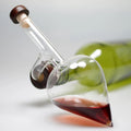 Glass Wine Aerator Peach Shape Red Wine Bottle Pourer Quick Wine Decanter Spout Professional Sobering Device Alcohol Dispenser. Qme Default Title