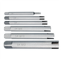 A02F-M4-M12 Broken Screw Tap Extractor Screw Stripping And Removal Hand Tool 6 Pieces Broken Head Extractor Hand Tool Qme As Shown