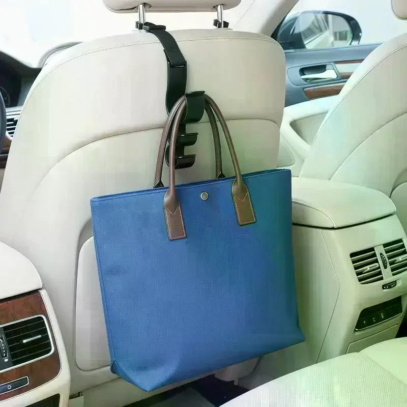 Car Back Seat Hook Multi-function Rear Headrest Hanging Umbrella Qme