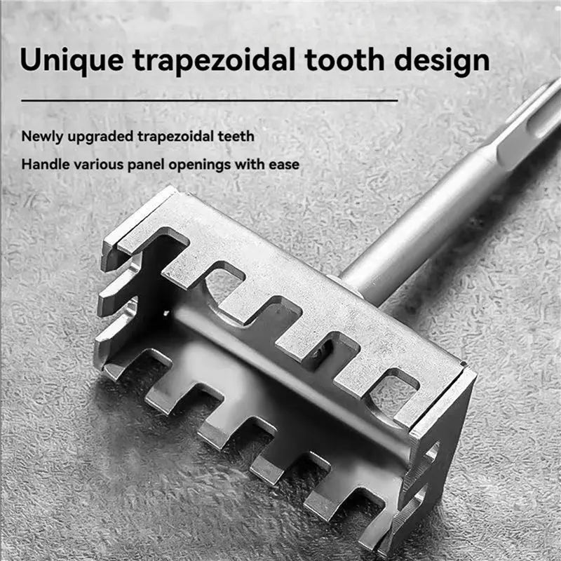 A02F-3X Square Hole Cutter For 86-Type Box Electric Hammer Hole Expansion Electrician Wall Socket Slotting Installation Qme