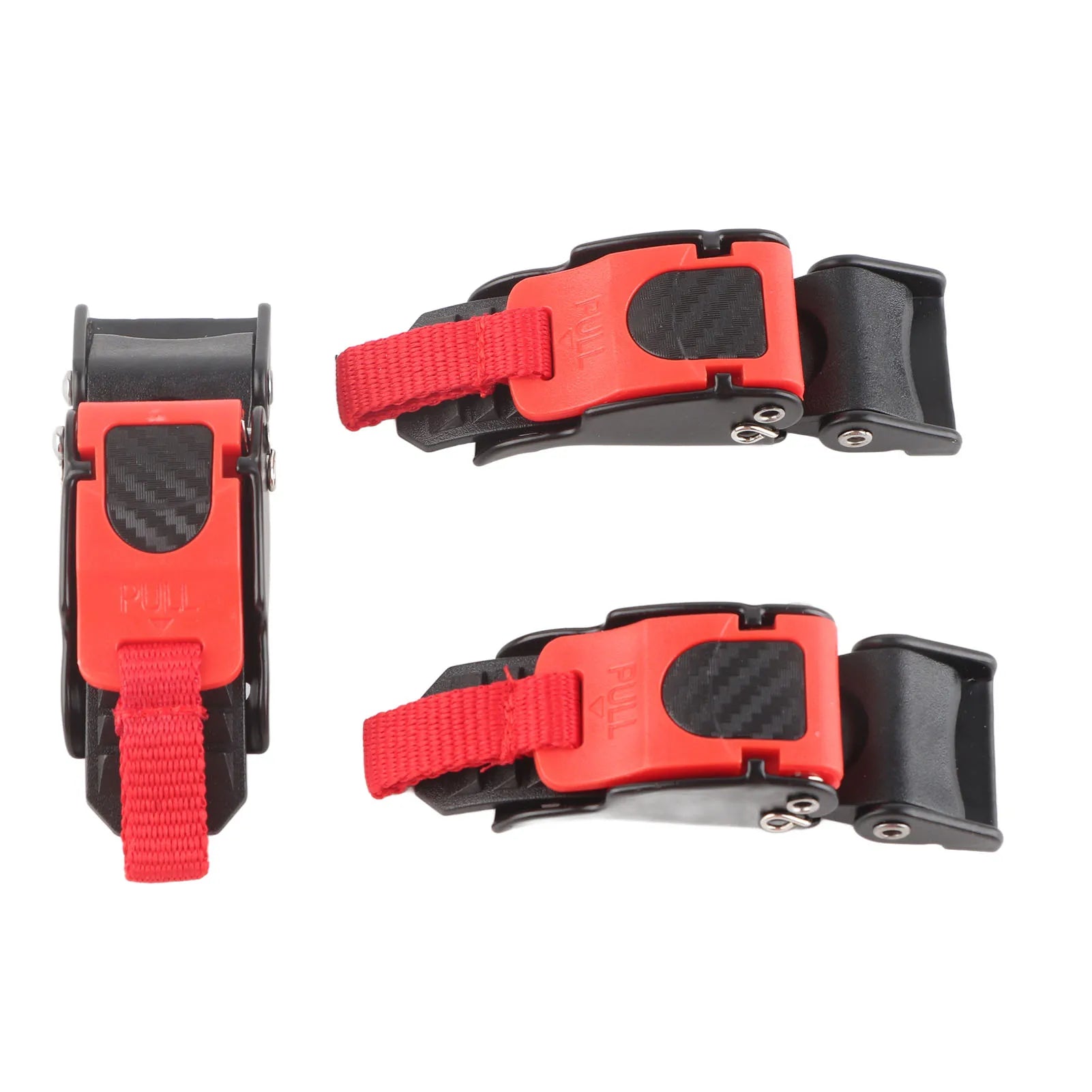 Motorcycle Helmet Buckle 3X Motorcycle Helmet Speed Clip Quick Release Chin Strap Button Pull Buckle Bike Helmet Button Buckle Qme