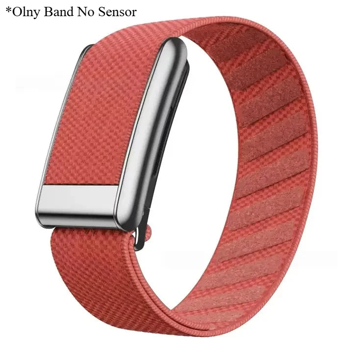 New Nylon band for Whoop 5.0 Strap for WHOOP 5.0MG Woven Elastic Sports Strap with Gold/Silver/Rose Gold metal frame Qme For Whoop 5.0-WaRS