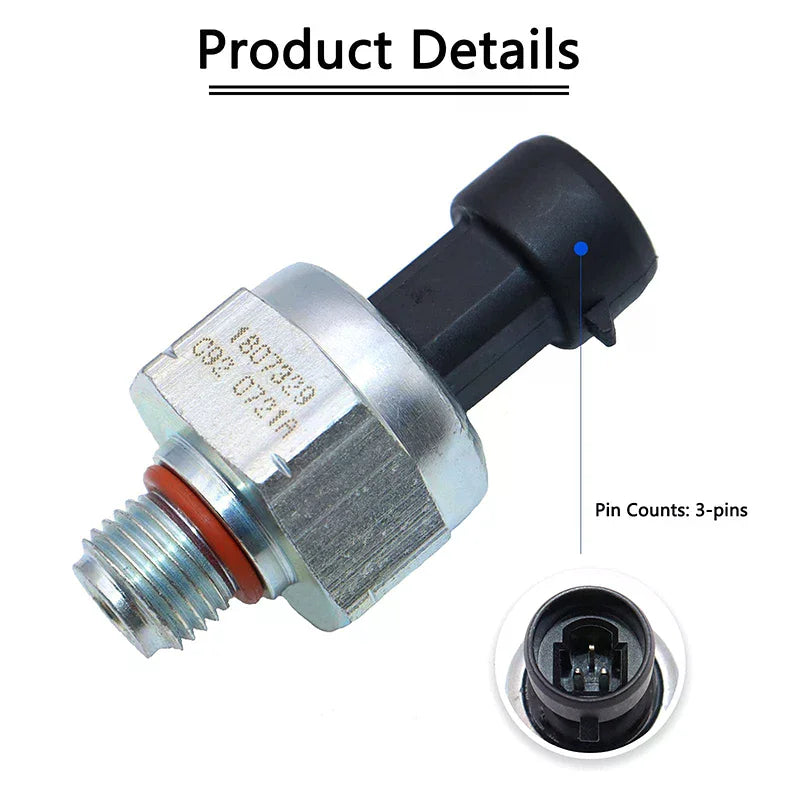 Injection Control Pressure ICP Sensor 1994-2003 Navistar T444E Engine Qme