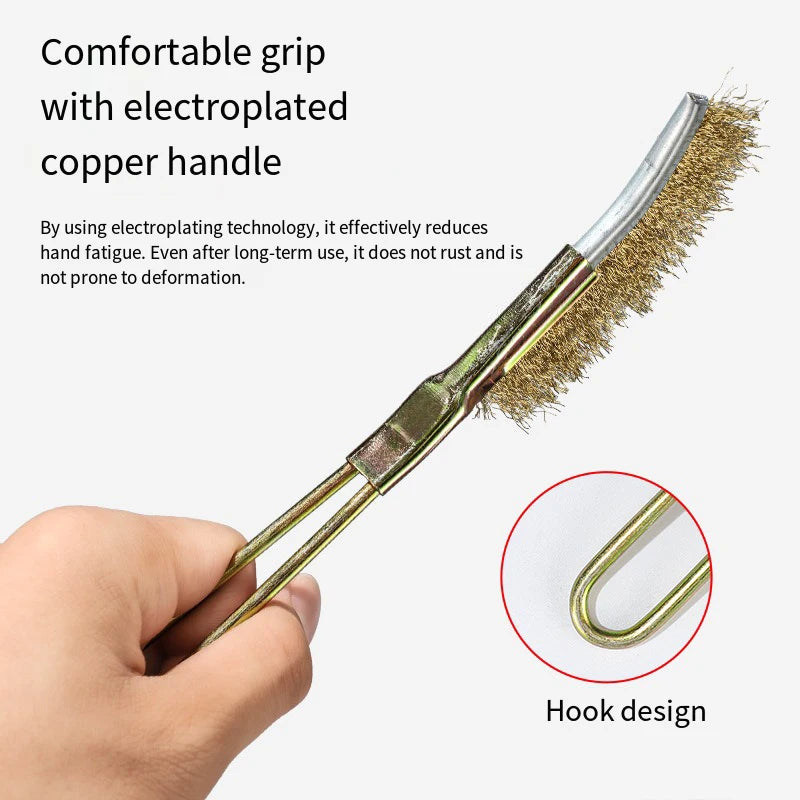 Stainless Steel Wire Brush Gap Groove Cleaning Tools Multi-function Qme