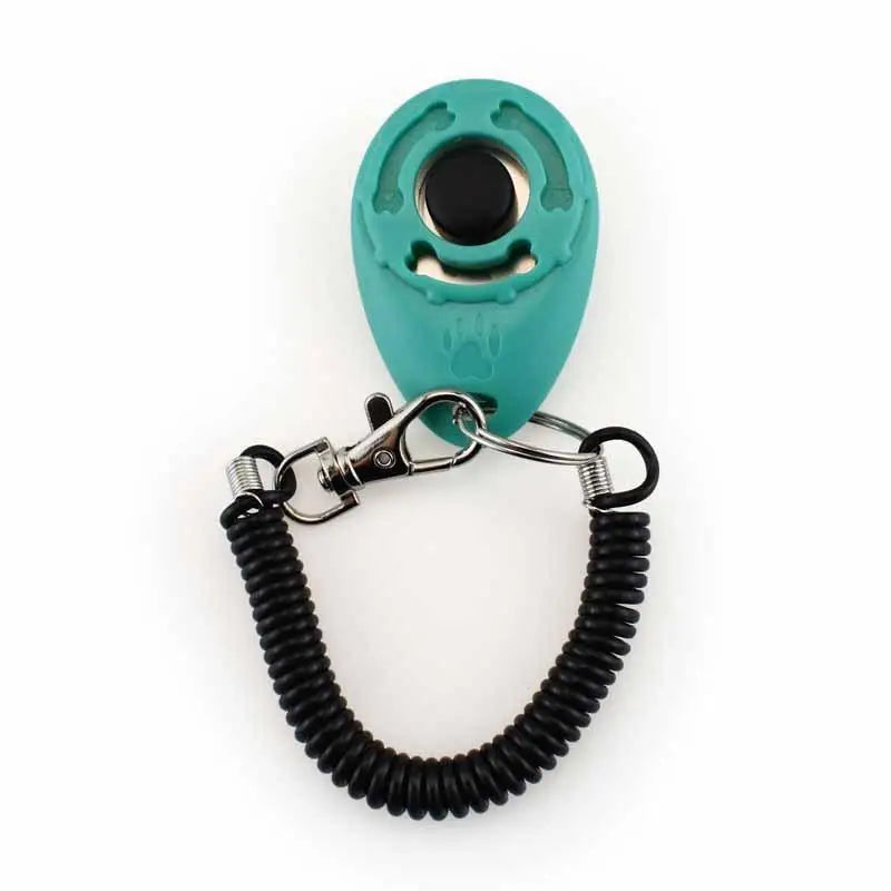 Key Chain Dog Training Clicker Aid Repeller Supplies Adjustable Wrist Qme A15