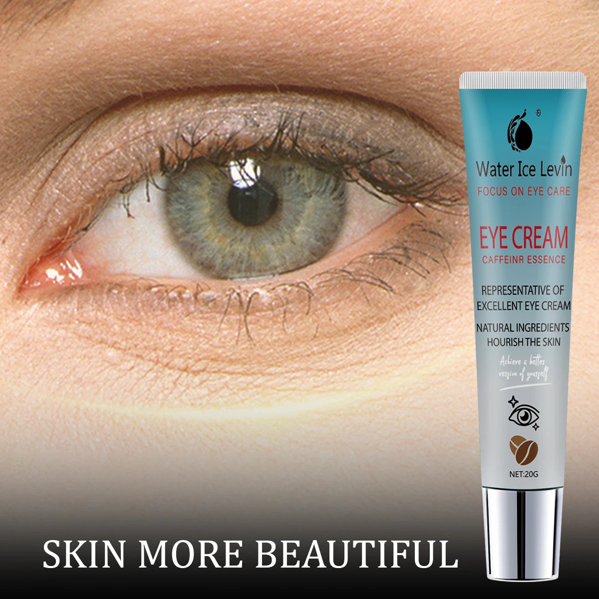 Features a potent essence to refresh, nourish, and brighten the eye area. Made with natural ingredients for delicate skin care. Qme