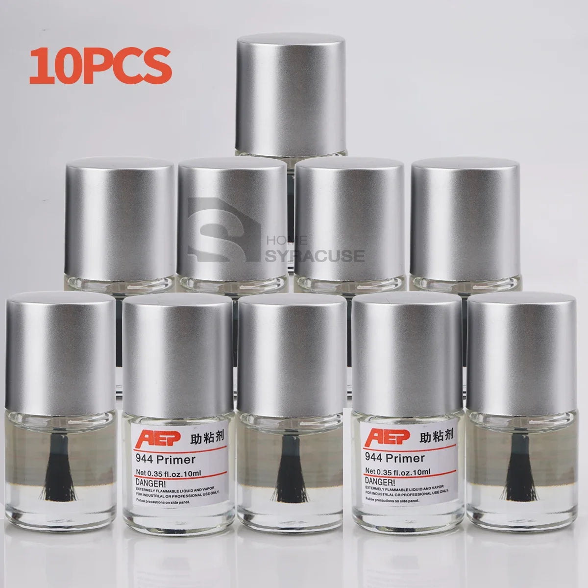 Super Strong 944 Primer Adhesive Adhesion Promoter 10ml Glue Strong Acrylic Foam Double Sided Tape For Car Accessories Qme 10pcs 2.7cmX5.7cm