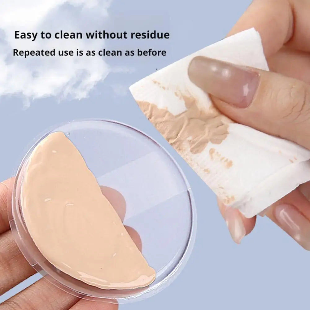 Silicone Powder Puffs Makeup Sponge Washable Foundation Jelly Puff Qme