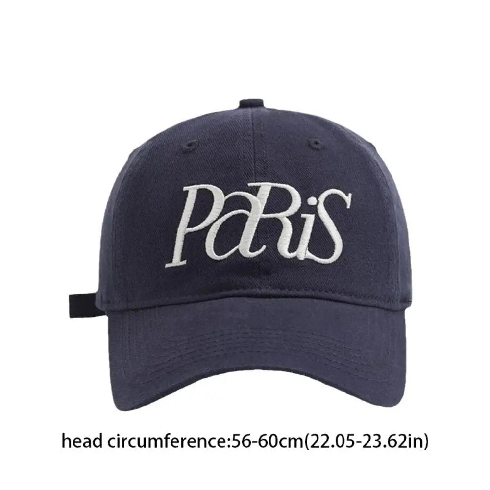 Casual Embroidered Embroidery Baseball Cap NYC Hole Letter Baseball Hat Retro Sunscreen Hat Sun Hat Girl Qme