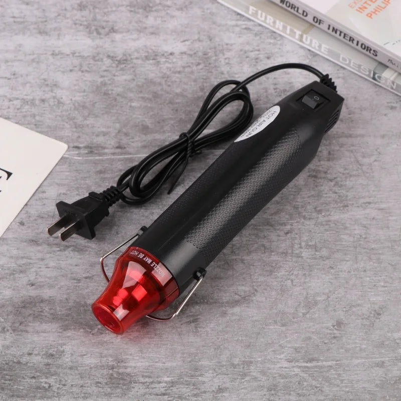 DIY Rubber Seal Relief Powder Heat Shrink Sheet Handmade Soft Pottery Making Tool Qme Black