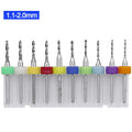 Multi Specification PCB Drill Bit Micro Bits Mini CNC Drilling Print Qme A1