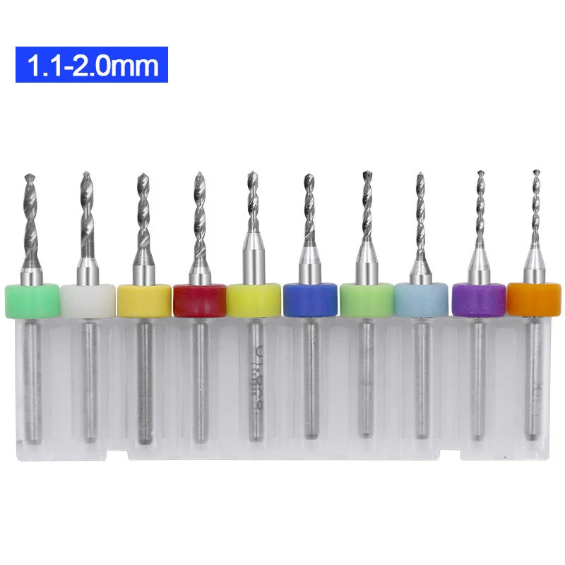 Multi Specification PCB Drill Bit Micro Bits Mini CNC Drilling Print Qme A1