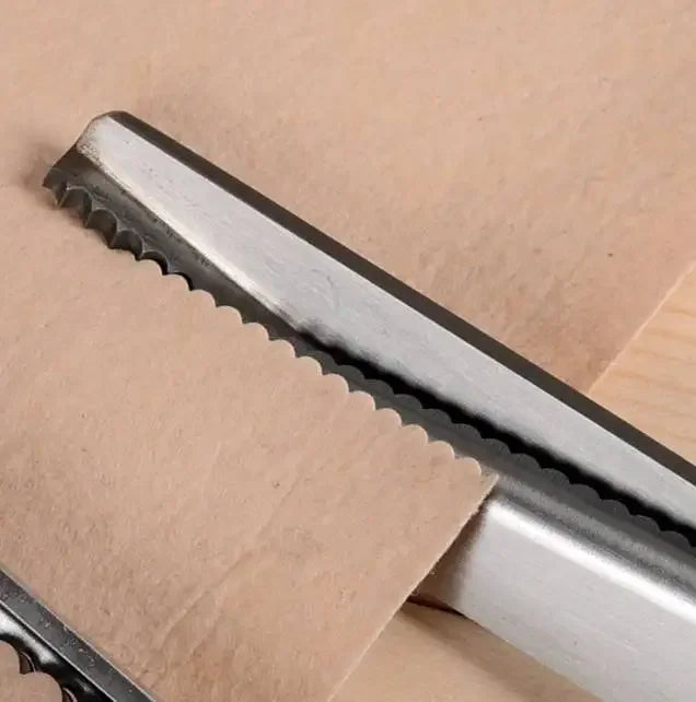 Stainless Steel Shears Lace Scissor Professional Dressmaking Zig Zag Qme A1 3mm 5PCS