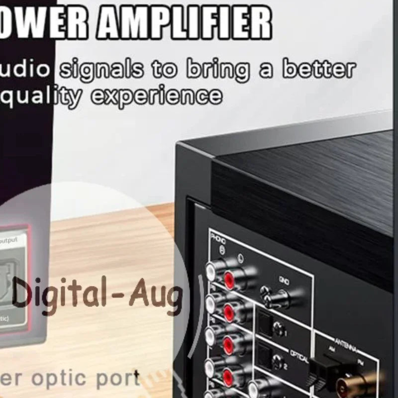 Analog Digital Optical Audio Adapter SPDIF Converter Shockproof Car Qme
