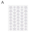 Star Acne/Pimple Patch, Yellow Star Shaped Acne Absorbing Cover Patch, Invisible Hydrocolloid For Face Acne Dots Qme 01 CN