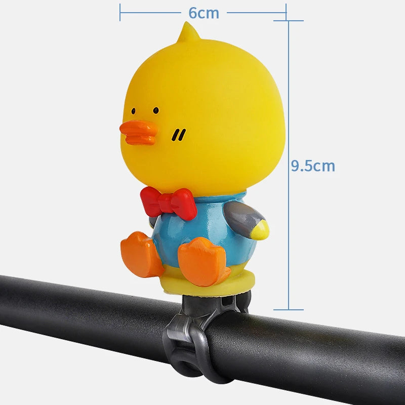 Cartoon Bike Horn Outdoor Squeeze Clearly Sound Bells Childrens Kid Qme E