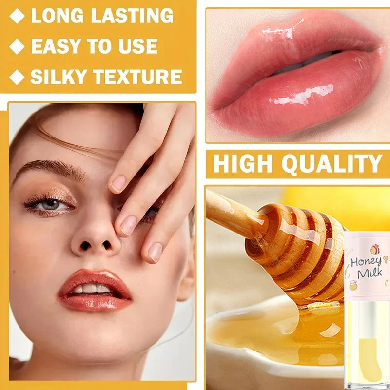 Fruit Flavored Lip Oil Long-lasting Moisturizing Brightening Qme