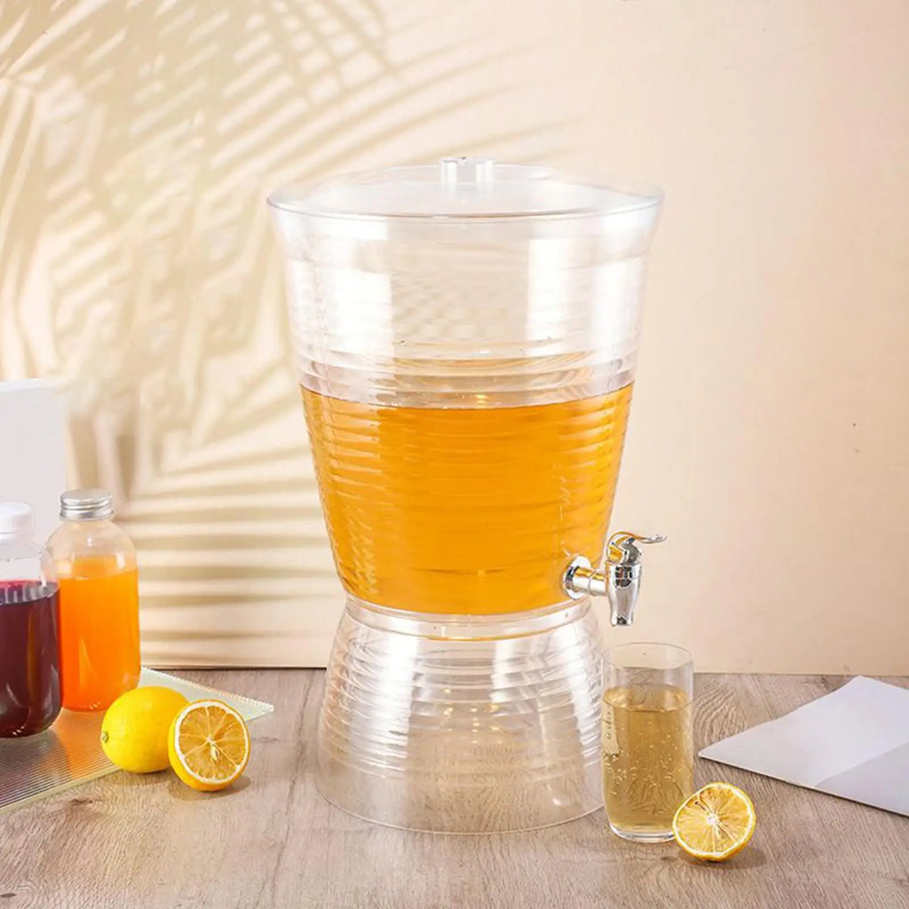 Large Drink Dispenser Faucet Juice Beer Pitchers Countertop Tea Qme