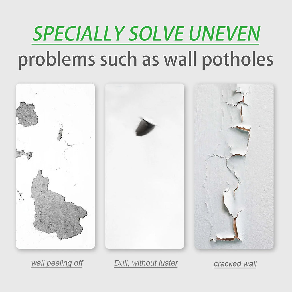 Wall Repair Cream Mouldproof Wall Crack Nail Quick-Drying Dirt Stain Remover Crack Repair Graffiti Coverage Wall Mending Paste Qme