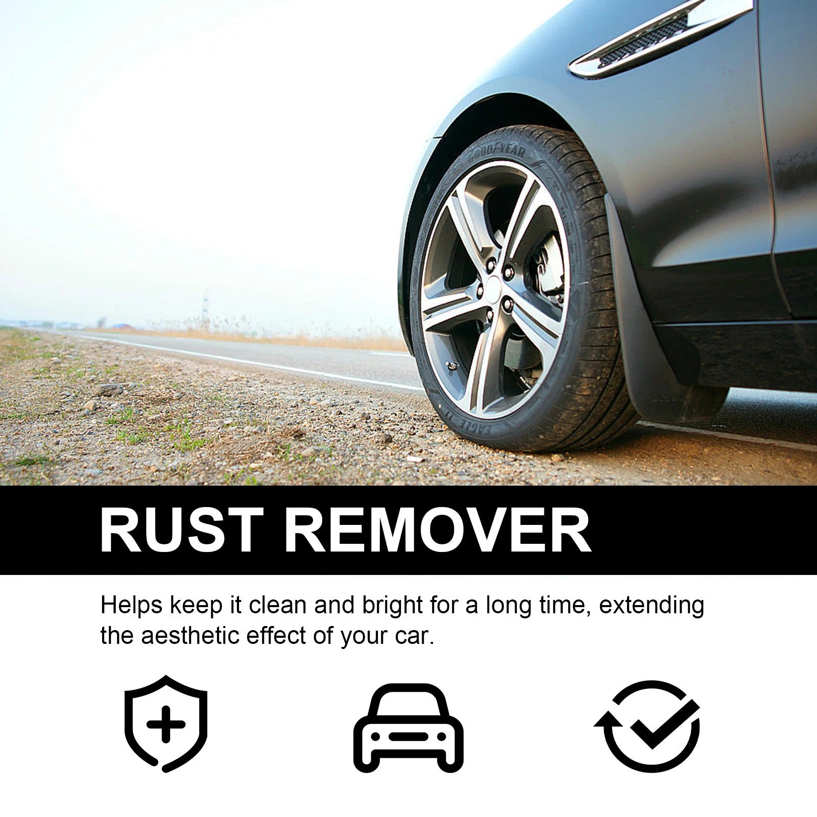Homonth Automotive Multifunctional Rust Remover Suitable Oxidation Qme