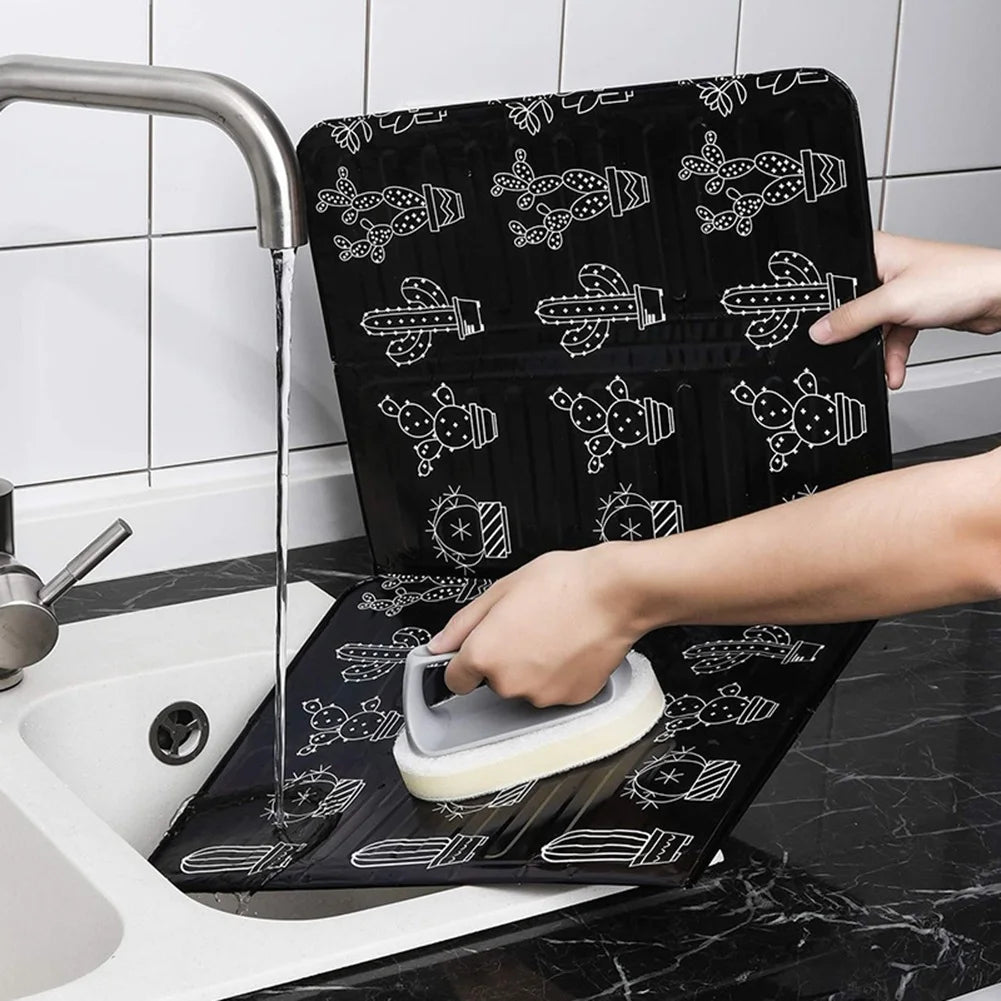 Kitchen Shield Splash Guard Cooking Frying Oil Screen Cover Plate Gas Qme